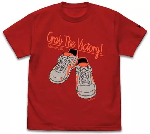 ハイキュー!! TO THE TOP 孤爪研磨シューズ Tシャツ/RED-M - 公式商品画像 | AniSmile