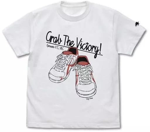 ハイキュー!! TO THE TOP 日向翔陽シューズ Tシャツ/WHITE-L - 公式商品画像 | AniSmile