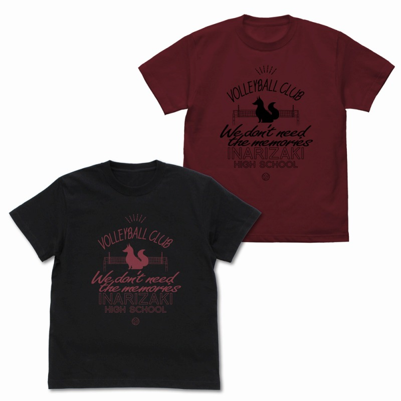 ハイキュー!! 稲荷崎高校バレーボール部 アイコンマークカレッジ Tシャツ/BLACK-L 画像 2 | AniSmile