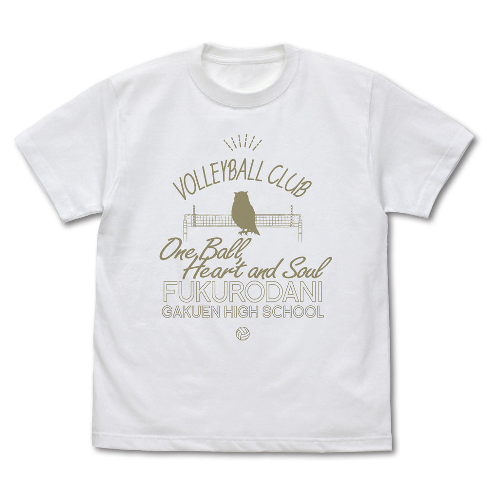ハイキュー!! 梟谷学園高校バレーボール部 アイコンマークカレッジ Tシャツ/SUMI-S 画像 2 | AniSmile