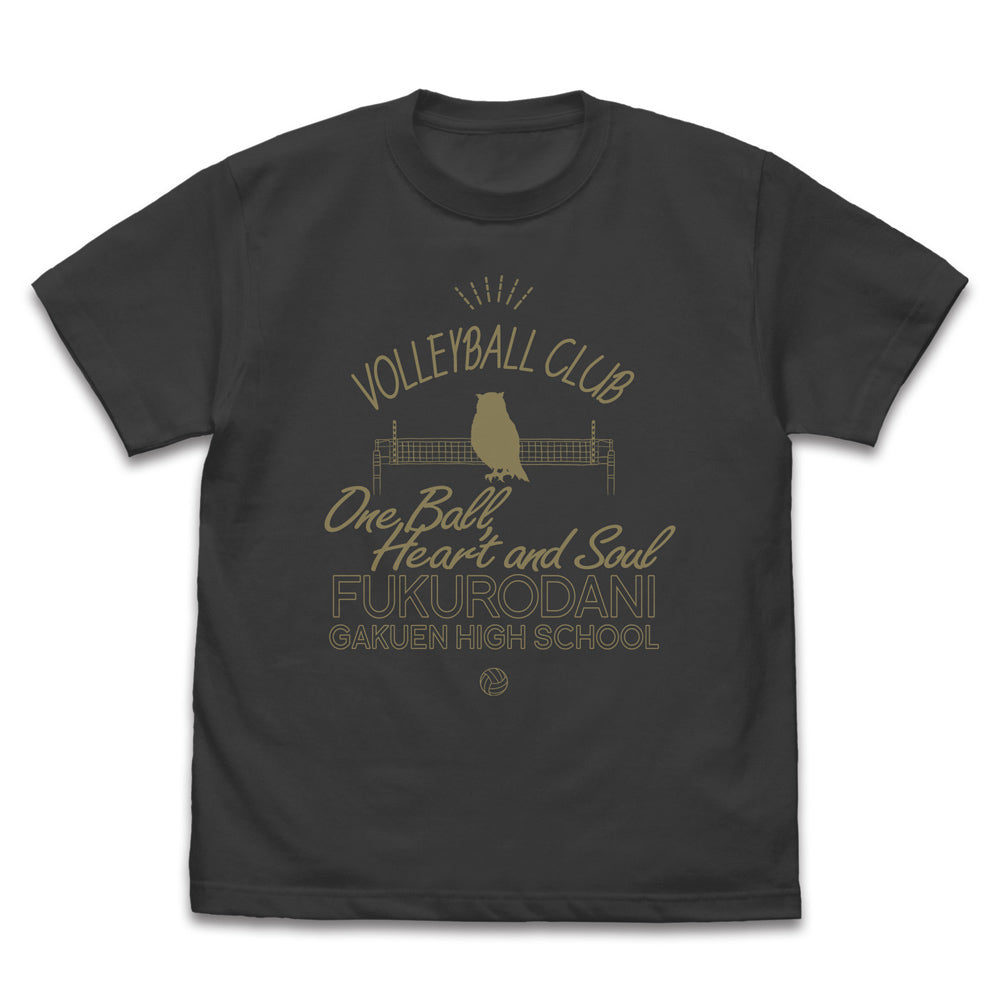 ハイキュー!! 梟谷学園高校バレーボール部 アイコンマークカレッジ Tシャツ/WHITE-XL 画像 4 | AniSmile