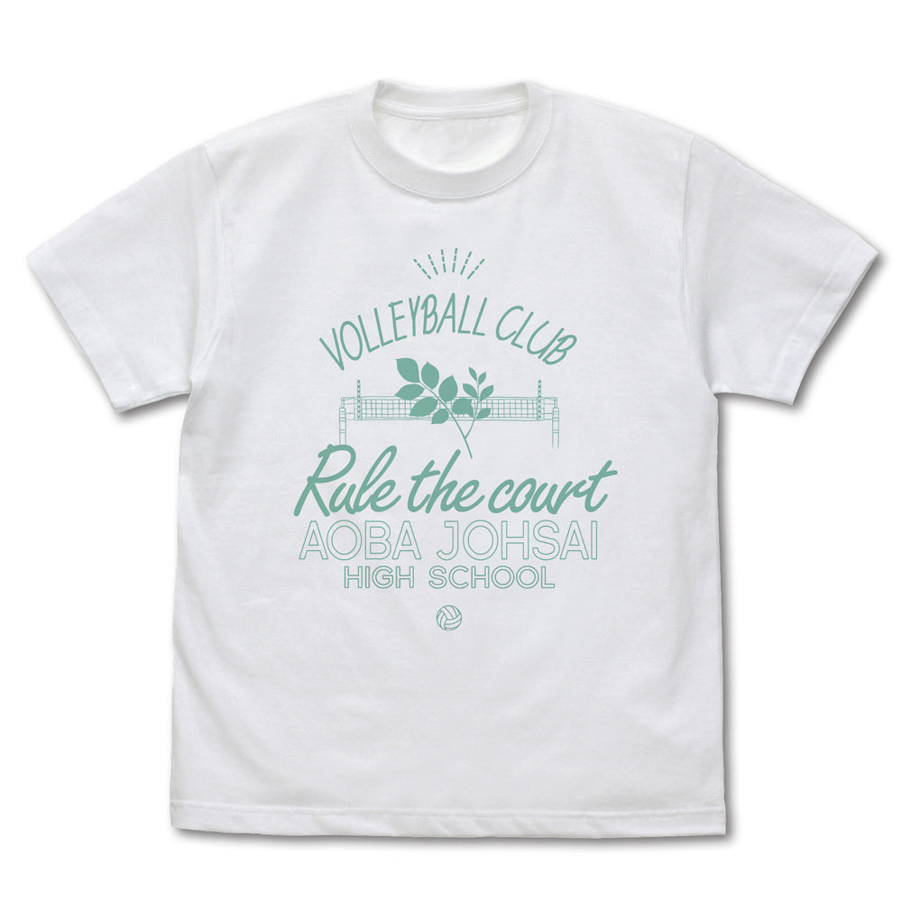 ハイキュー!! 青葉城西高校バレーボール部 アイコンマークカレッジ Tシャツ/MINT GREEN-XL 画像 2 | AniSmile