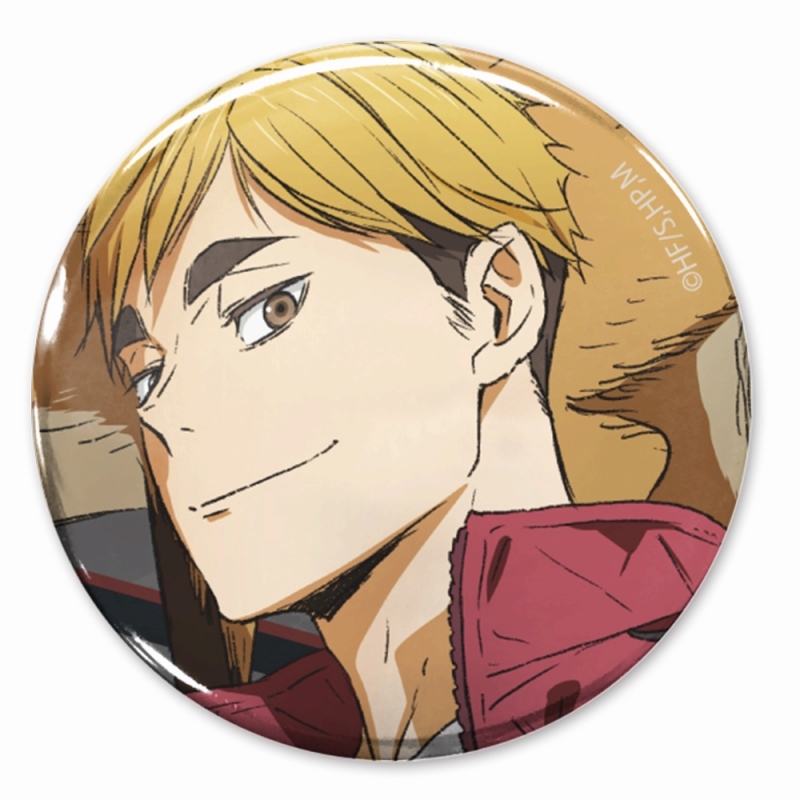 ハイキュー!! 宮侑 65mm缶バッジ Ver.1.0 - 公式商品画像 | AniSmile