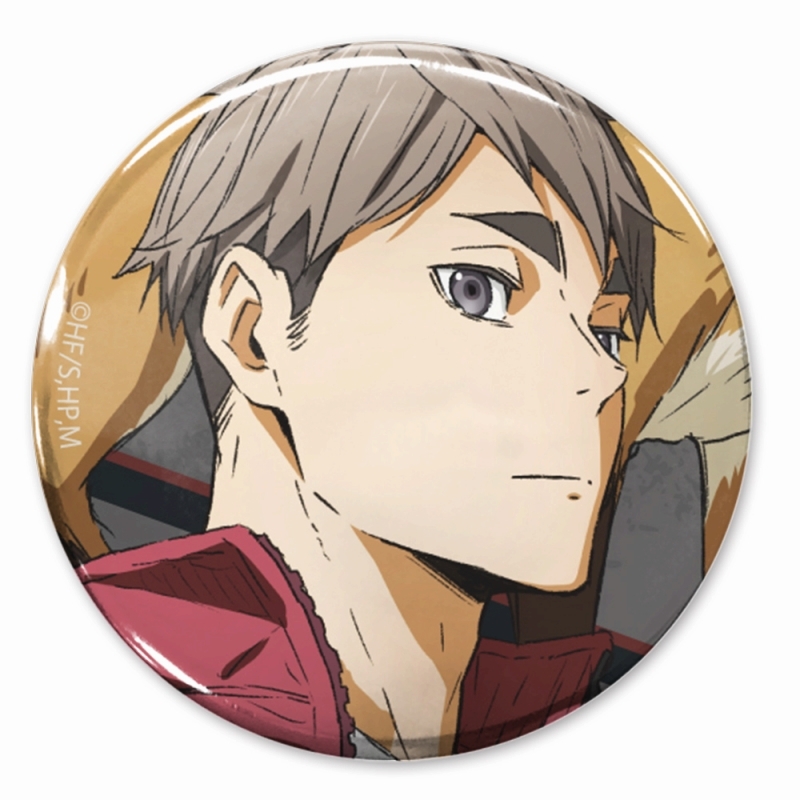 ハイキュー!! 宮治 65mm缶バッジ Ver.1.0 - 公式商品画像 | AniSmile