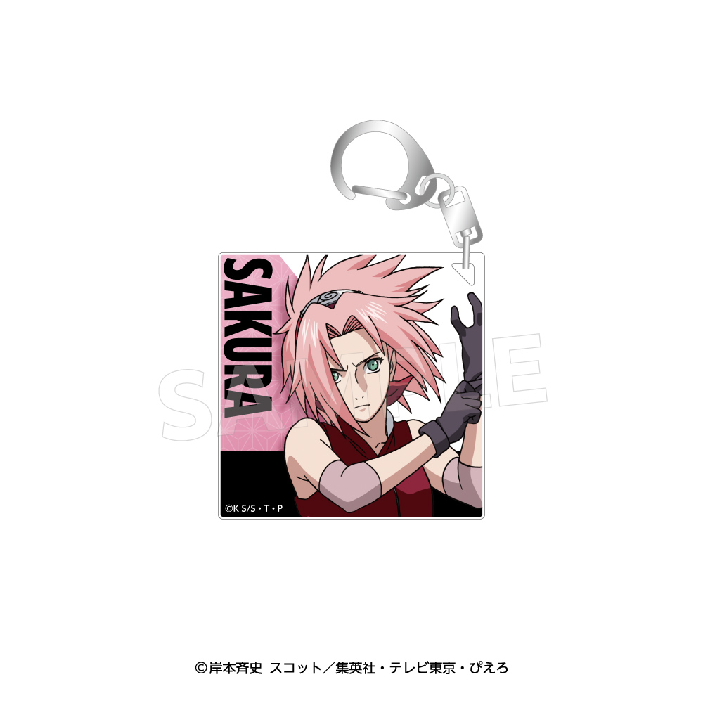 NARUTO疾風伝 アクリルキーホルダー 春野サクラ - 公式商品画像 | AniSmile