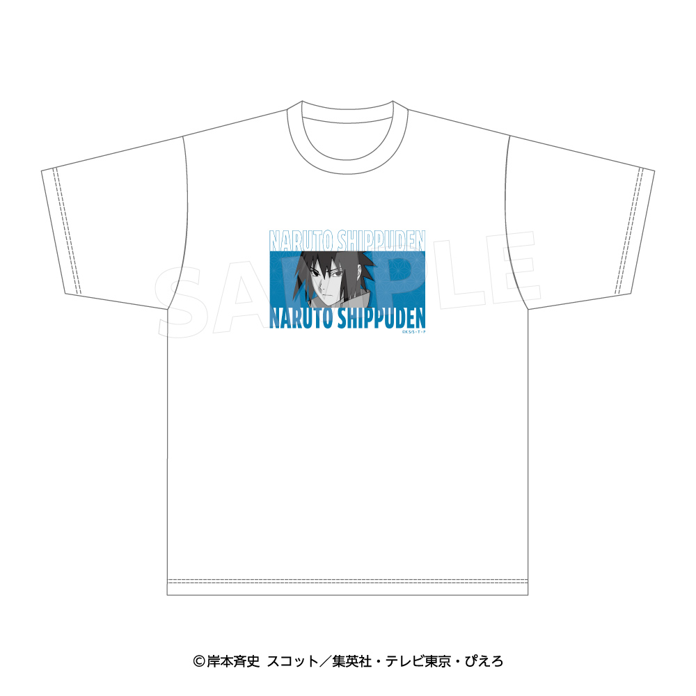 NARUTO疾風伝 Tシャツうちはサスケ - 公式商品画像 | AniSmile