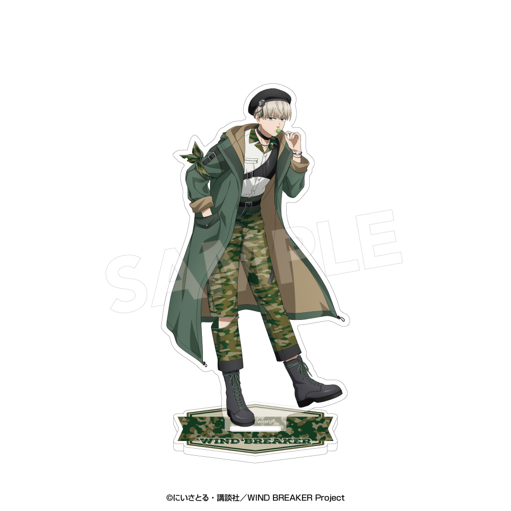WIND BREAKERアクリルスタンド〈カモフラージュ〉 梶 蓮 - 公式商品画像 | AniSmile