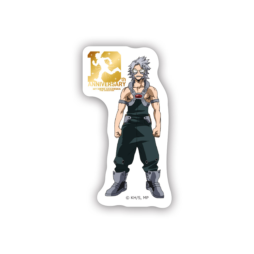 僕のヒーローアカデミア 10周年記念 ステッカー_鉄哲徹鐵 - 公式商品画像 | AniSmile