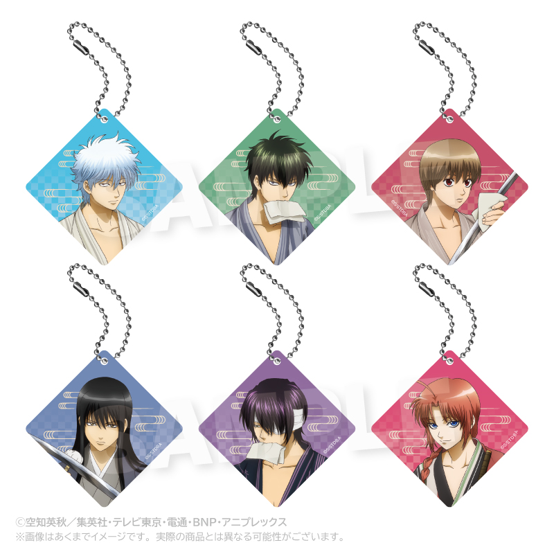 銀魂 トレーディングアクリルキーホルダー 手入れver. PCS 画像 2 | AniSmile