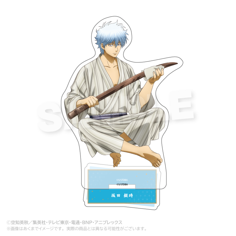 銀魂 アクリルスタンド 手入れver. 坂田銀時 - 公式商品画像 | AniSmile