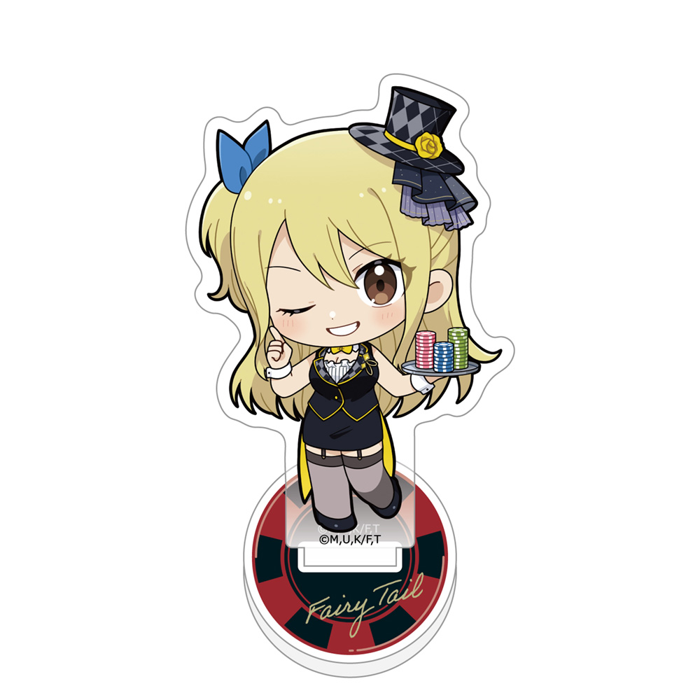 [FAIRY TAIL 100年クエスト]アクリルスタンド(ルーシィ/カジノディーラー) 画像 2 | AniSmile