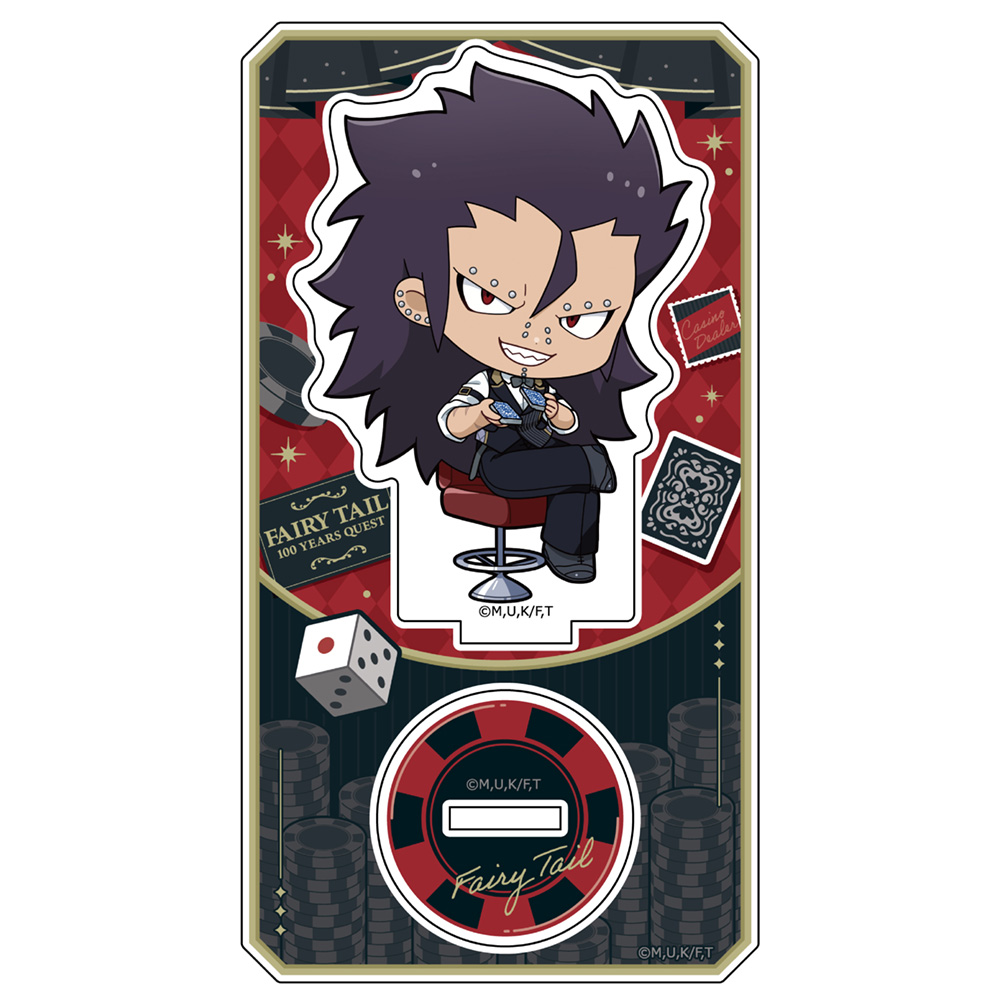 [FAIRY TAIL 100年クエスト]アクリルスタンド(ガジル/カジノディーラー) 画像 2 | AniSmile