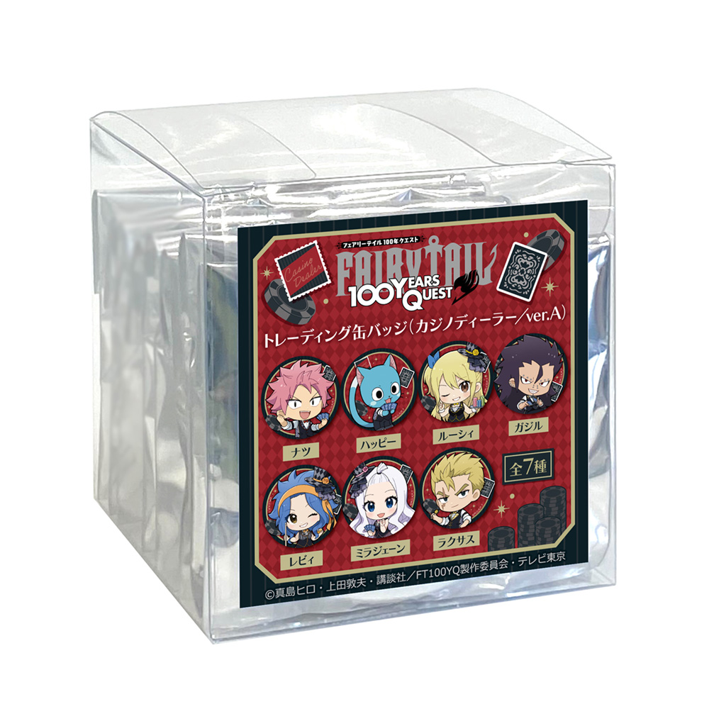 [FAIRY TAIL 100年クエスト]トレーディング缶バッジ(カジノディーラー/ver.A) 画像 2 | AniSmile