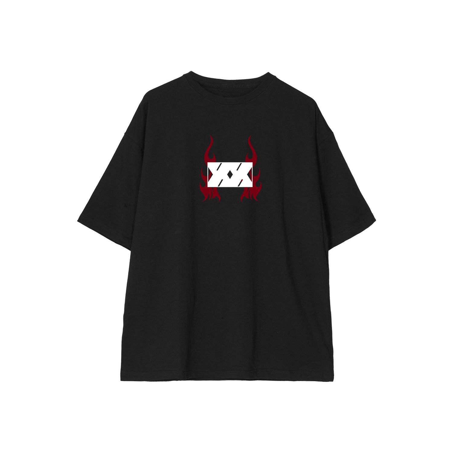 TVアニメ『家庭教師ヒットマンREBORN!』 描き下ろし XANXUS(10年後) カジュアルコーデver. 着用BIGシルエットTシャツユニセックス(サイズ/XL) - 公式商品画像 | AniSmile