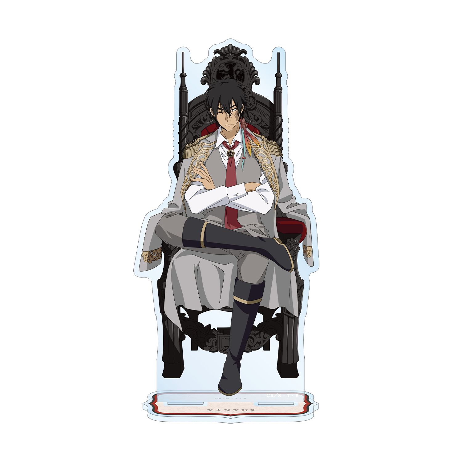 TVアニメ『家庭教師ヒットマンREBORN!』 描き下ろし XANXUS(10年後) 夢見る玉座ver. BIGアクリルスタンド - 公式商品画像 | AniSmile