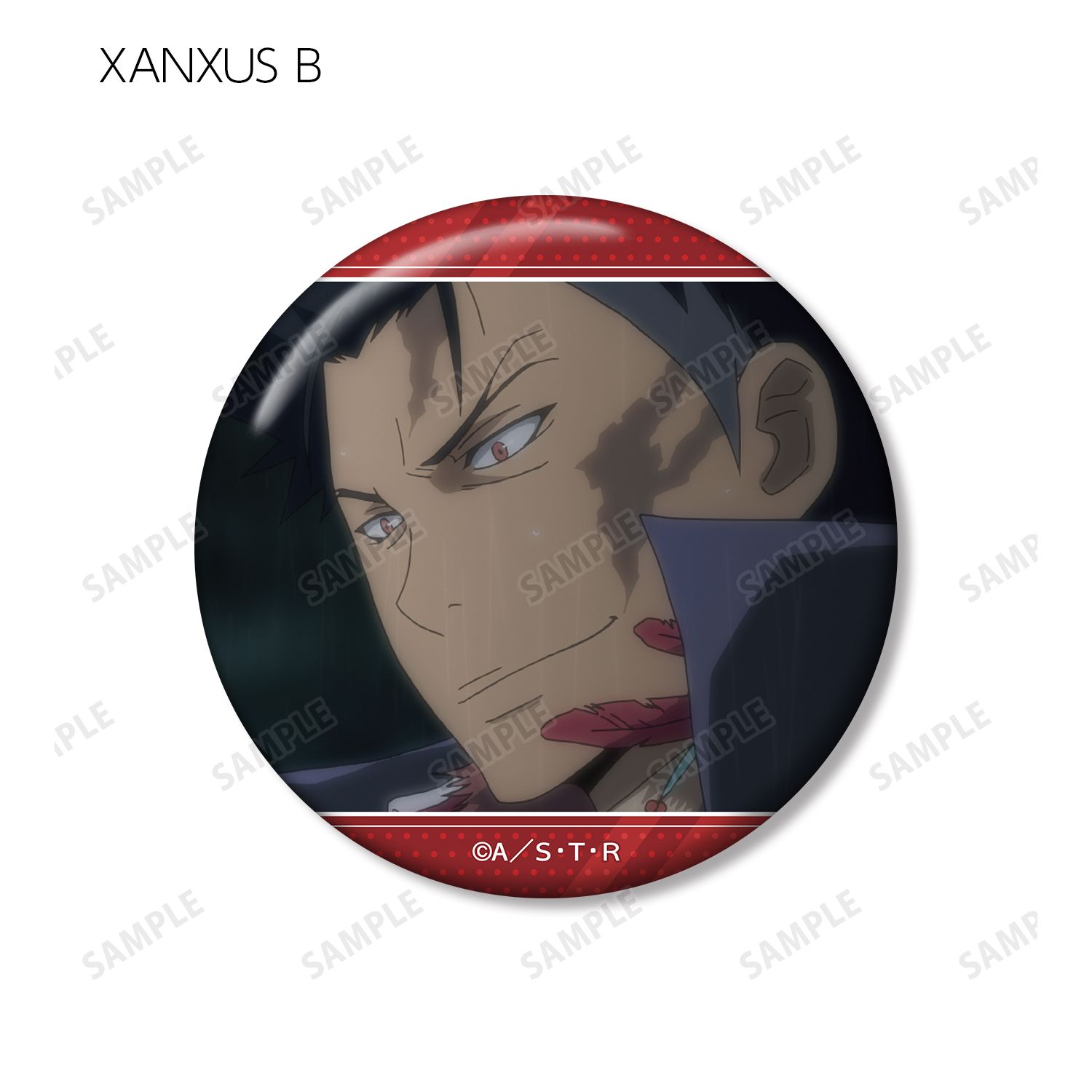 TVアニメ『家庭教師ヒットマンREBORN!』 トレーディング XANXUSオンリー 場面写缶バッジ(単位/単品) 画像 4 | AniSmile