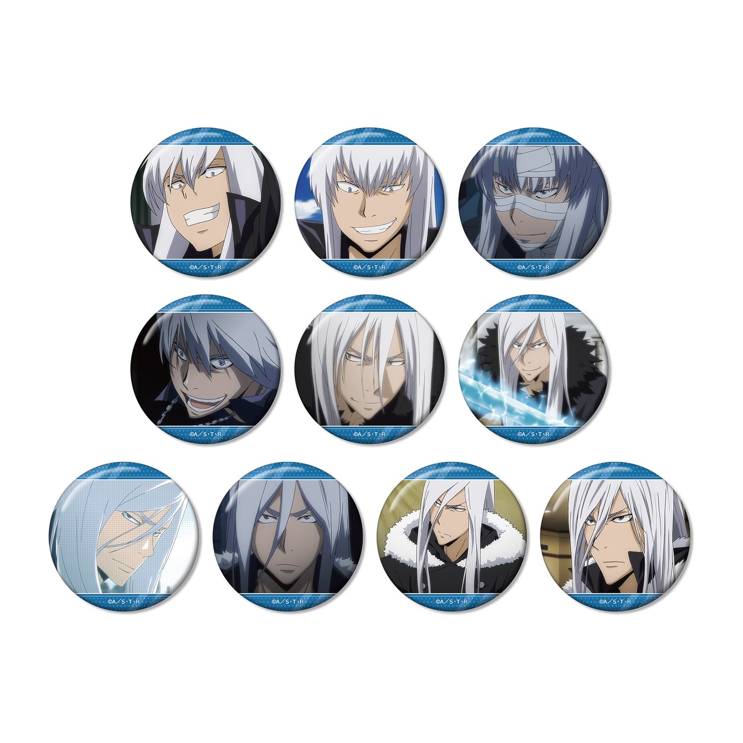 TVアニメ『家庭教師ヒットマンREBORN!』 トレーディング スペルビ・スクアーロオンリー 場面写缶バッジ(単位/単品) - 公式商品画像 | AniSmile