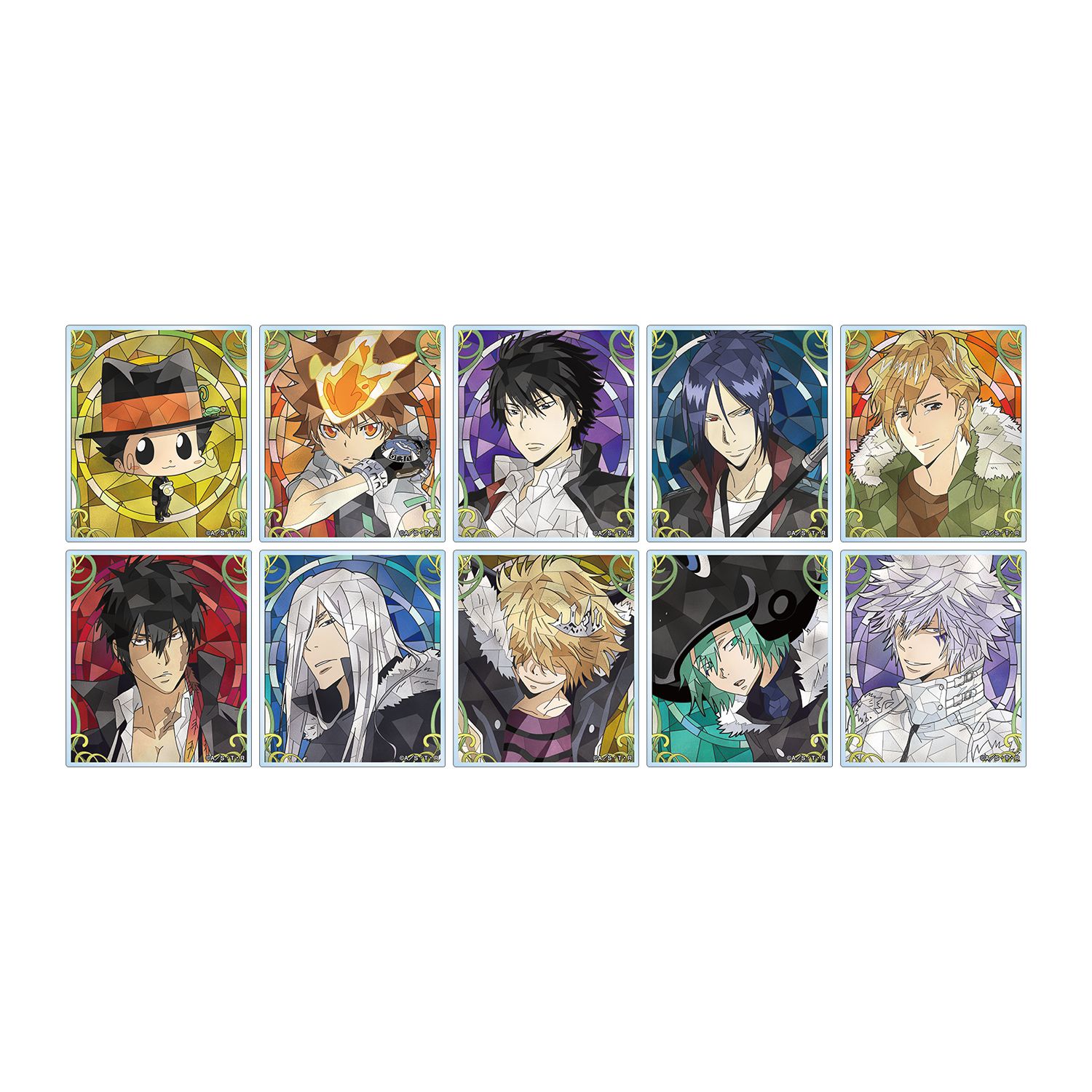 TVアニメ『家庭教師ヒットマンREBORN!』 トレーディング Aure Glass アクリルカード(単位/単品) - 公式商品画像 | AniSmile