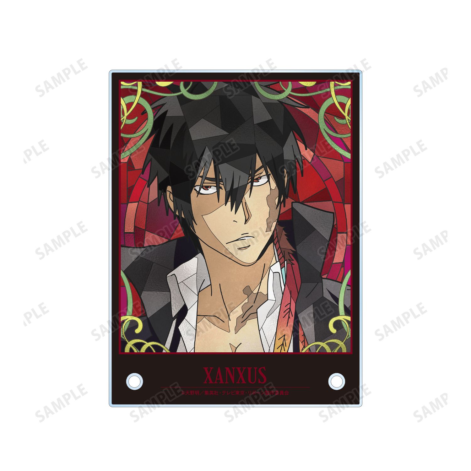 TVアニメ『家庭教師ヒットマンREBORN!』 XANXUS(10年後) Aure Glass A6アクリルパネル 画像 5 | AniSmile