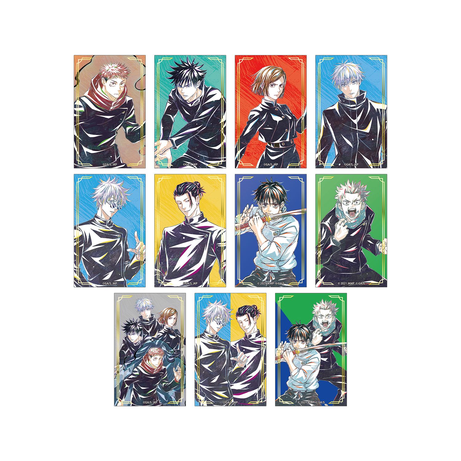 アニメ『呪術廻戦』5周年 Ani-Art トレーディング箔押しカード(単位/単品) - 公式商品画像 | AniSmile