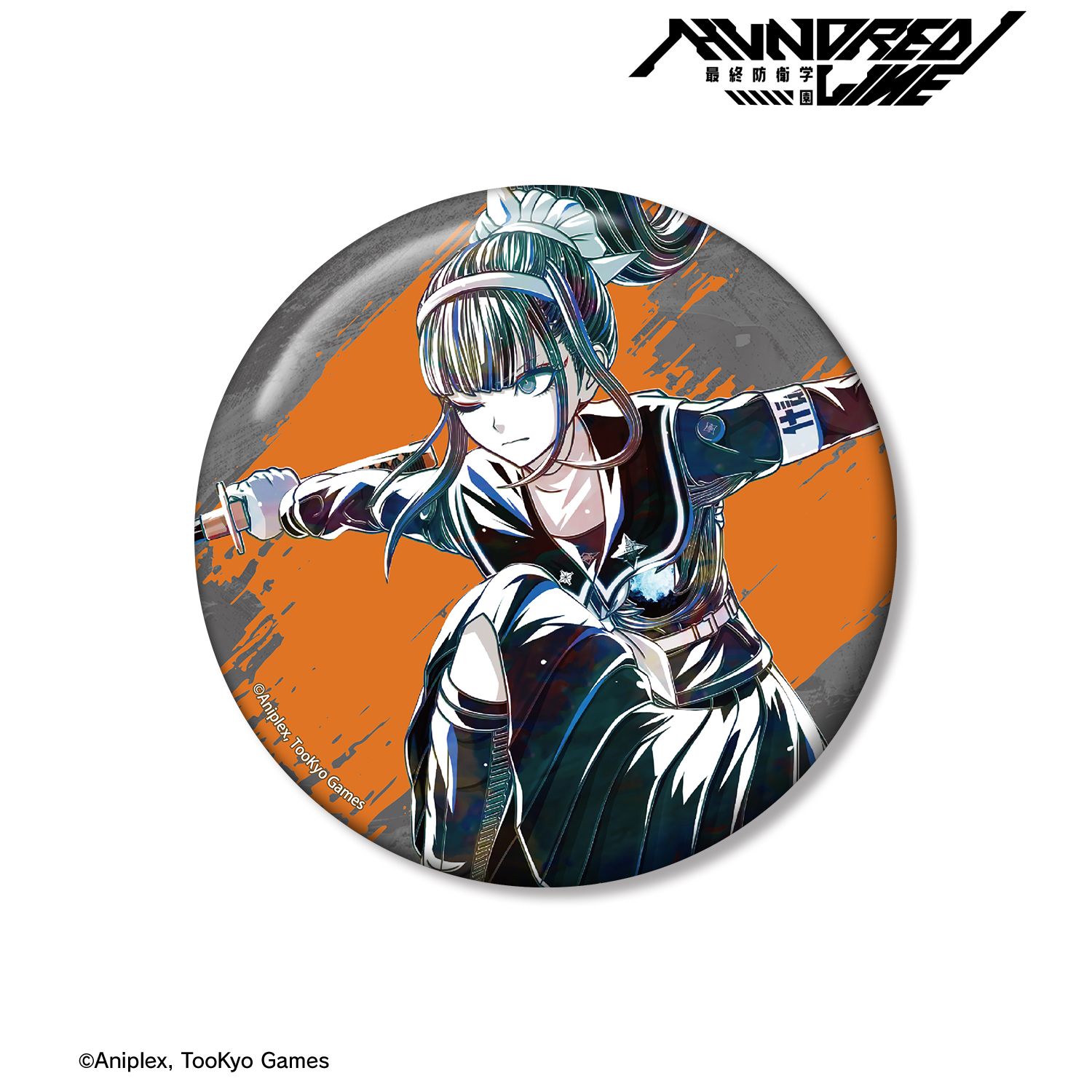 HUNDRED LINE -最終防衛学園- 凶鳥狂死香 Ani-Art 100mm缶バッジ 画像 2 | AniSmile