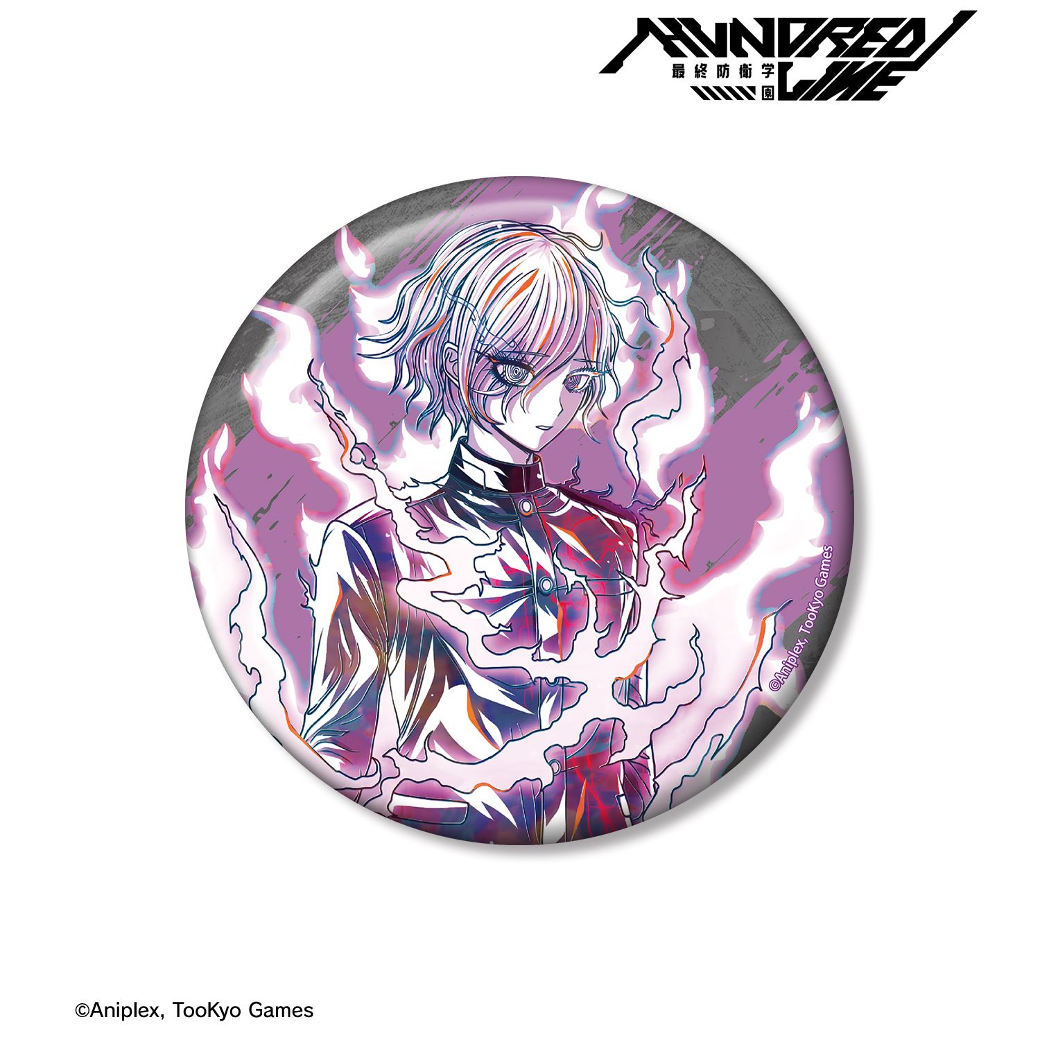 HUNDRED LINE -最終防衛学園- シオン Ani-Art 100mm缶バッジ 画像 2 | AniSmile