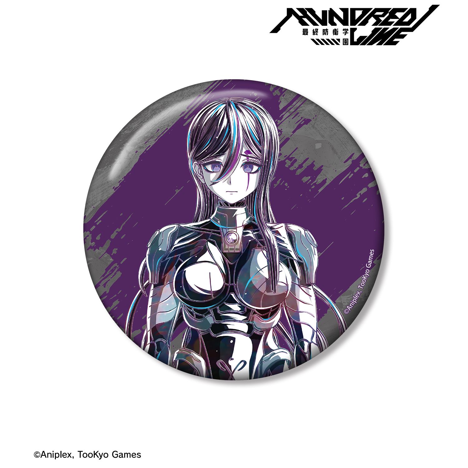 HUNDRED LINE -最終防衛学園- イヴァー Ani-Art 100mm缶バッジ 画像 2 | AniSmile