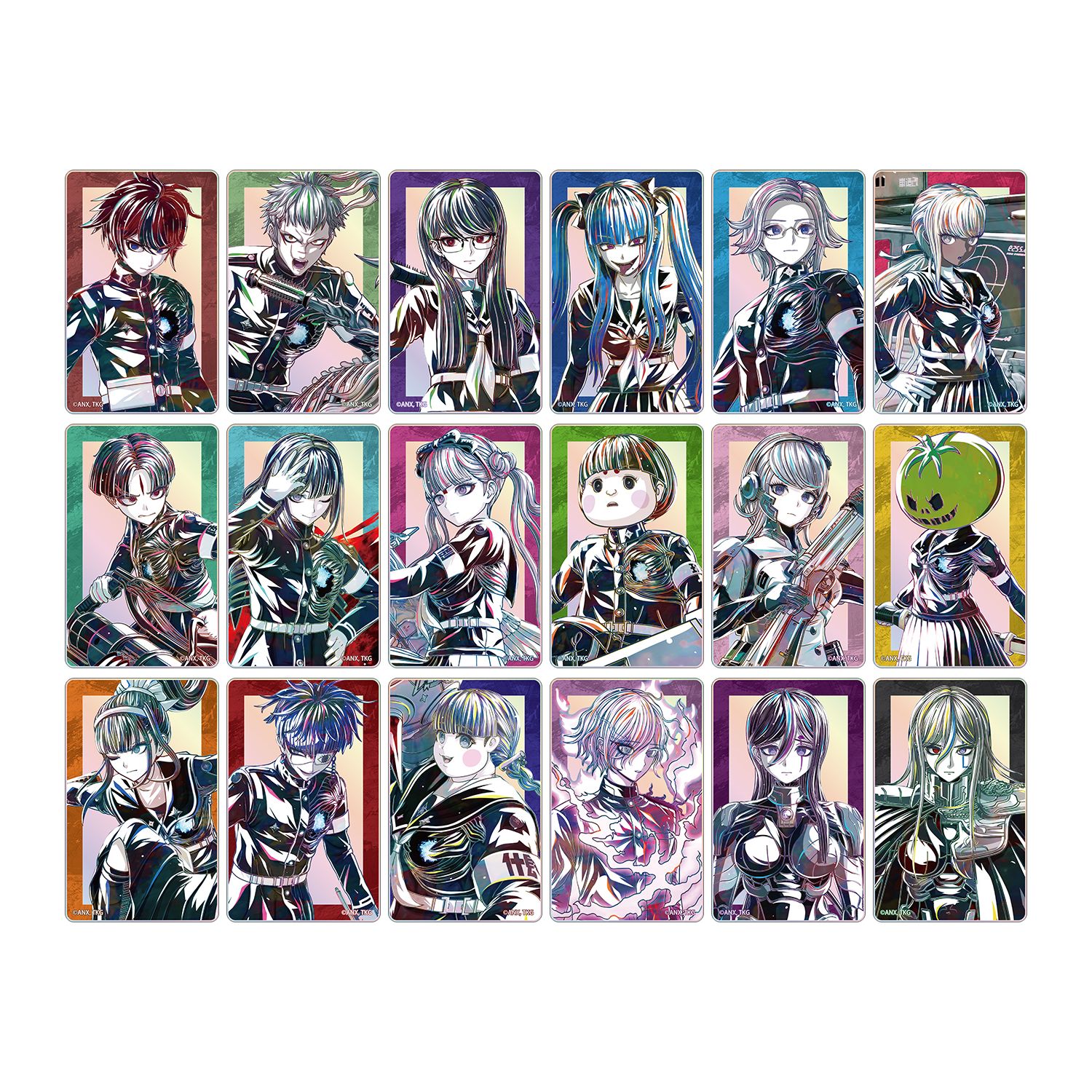 HUNDRED LINE -最終防衛学園- トレーディング Ani-Art オーロラアクリルカード(単位/単品) 画像 2 | AniSmile