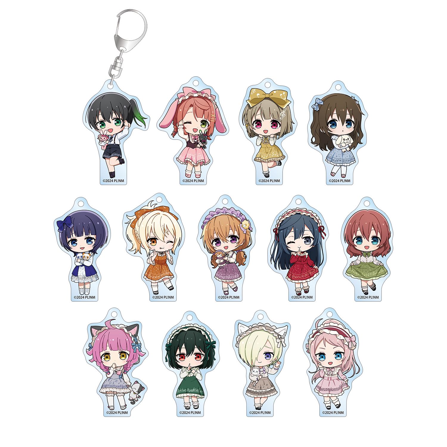 ラブライブ!虹ヶ咲学園スクールアイドル同好会 トレーディング ちびキャラ 音符ロリータver. アクリルキーホルダー(単位/単品) - 公式商品画像 | AniSmile