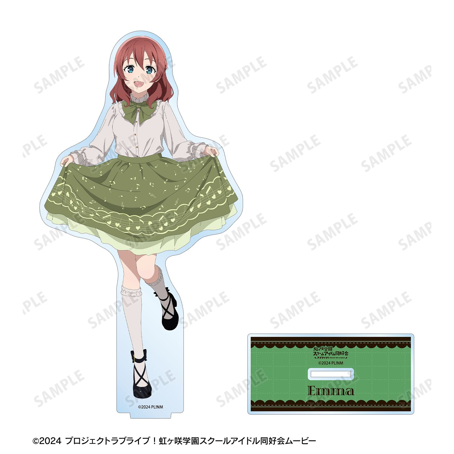 ラブライブ!虹ヶ咲学園スクールアイドル同好会 描き下ろし エマ・ヴェルデ 音符ロリータver. BIGアクリルスタンド 画像 3 | AniSmile