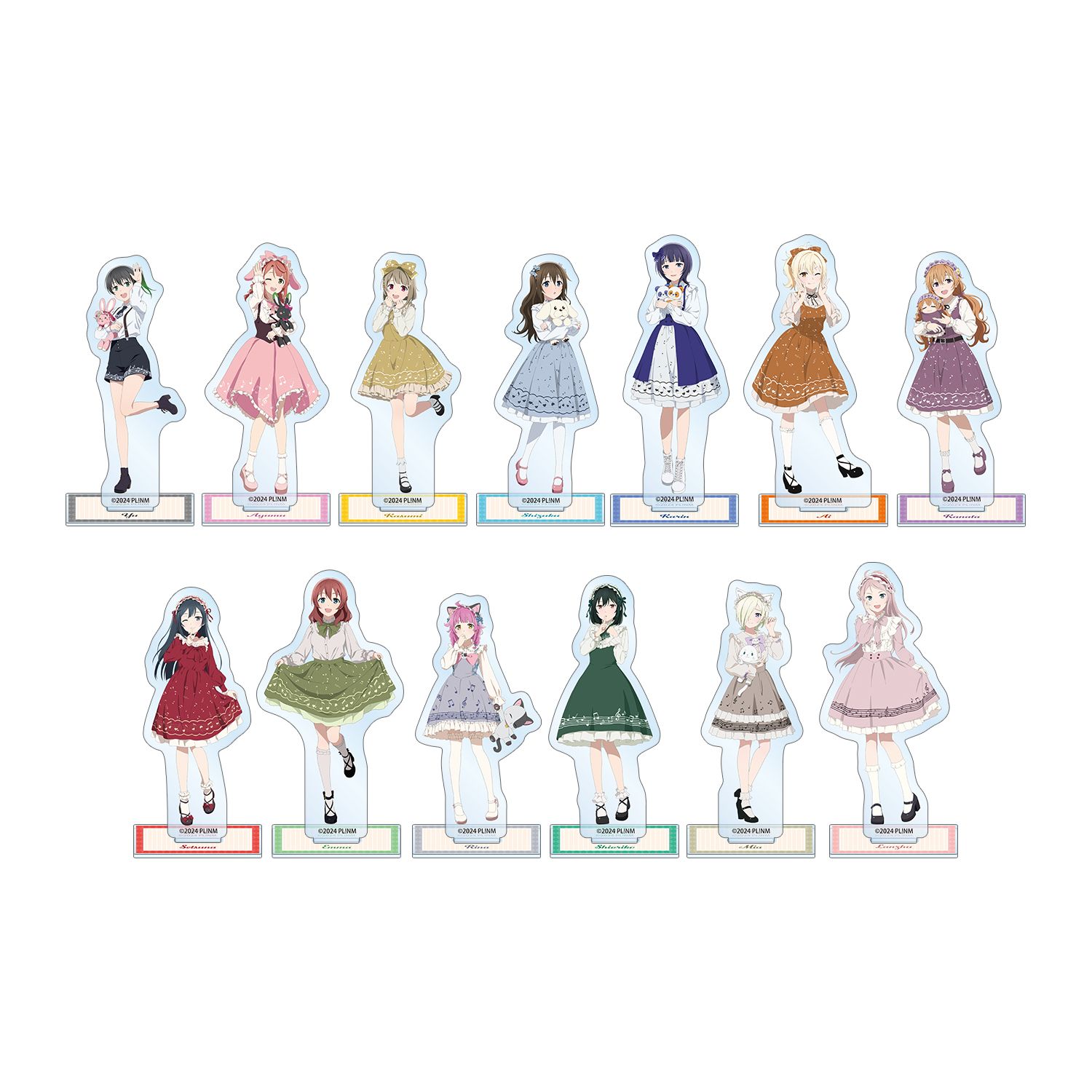 ラブライブ!虹ヶ咲学園スクールアイドル同好会 描き下ろし 音符ロリータver. トレーディングアクリルスタンド(単位/単品) - 公式商品画像 | AniSmile