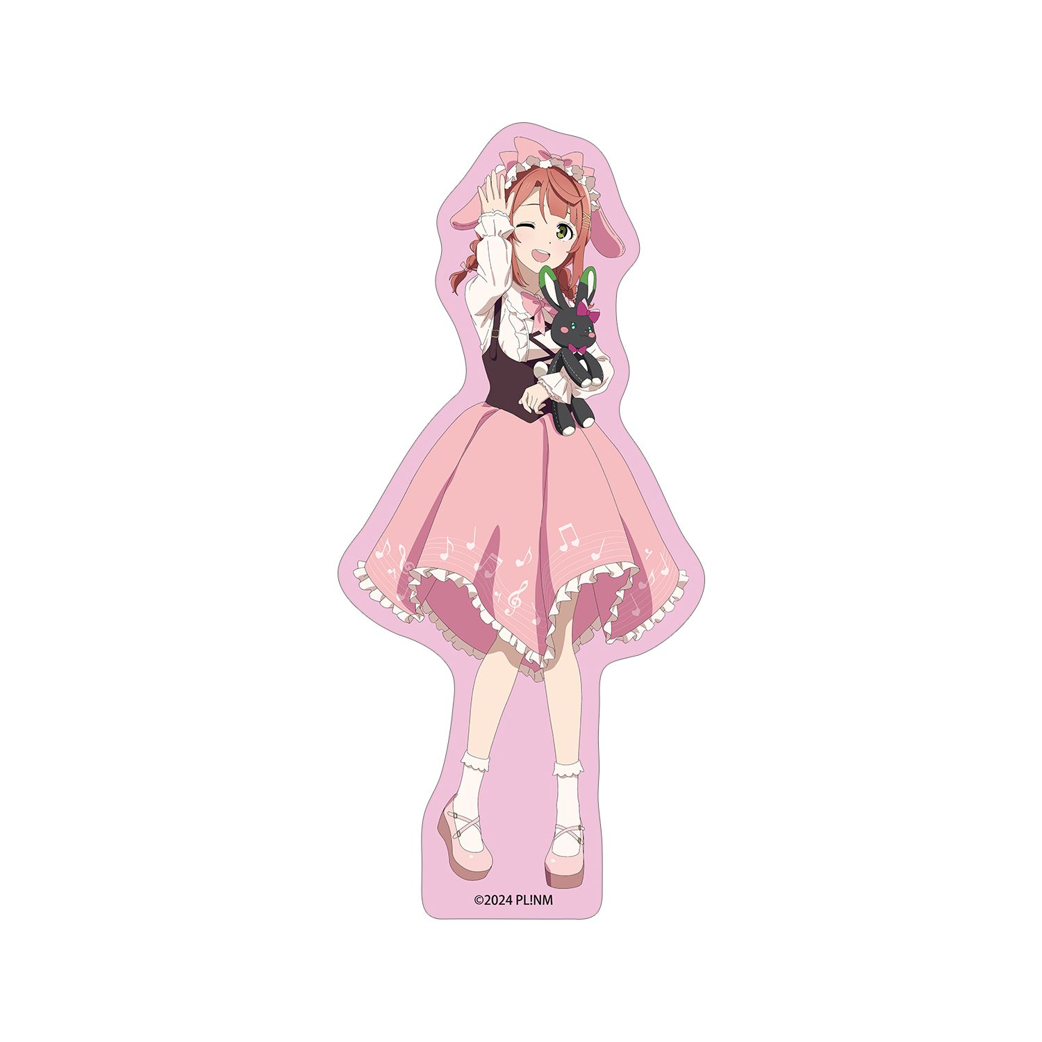 ラブライブ!虹ヶ咲学園スクールアイドル同好会 描き下ろし 上原歩夢 音符ロリータver. ダイカットステッカー - 公式商品画像 | AniSmile