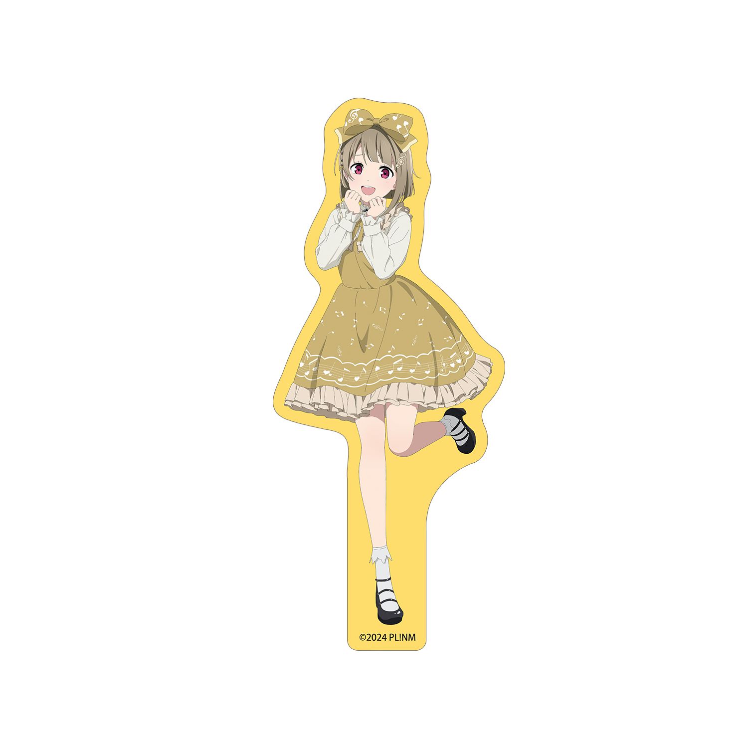 ラブライブ!虹ヶ咲学園スクールアイドル同好会 描き下ろし 中須かすみ 音符ロリータver. ダイカットステッカー - 公式商品画像 | AniSmile
