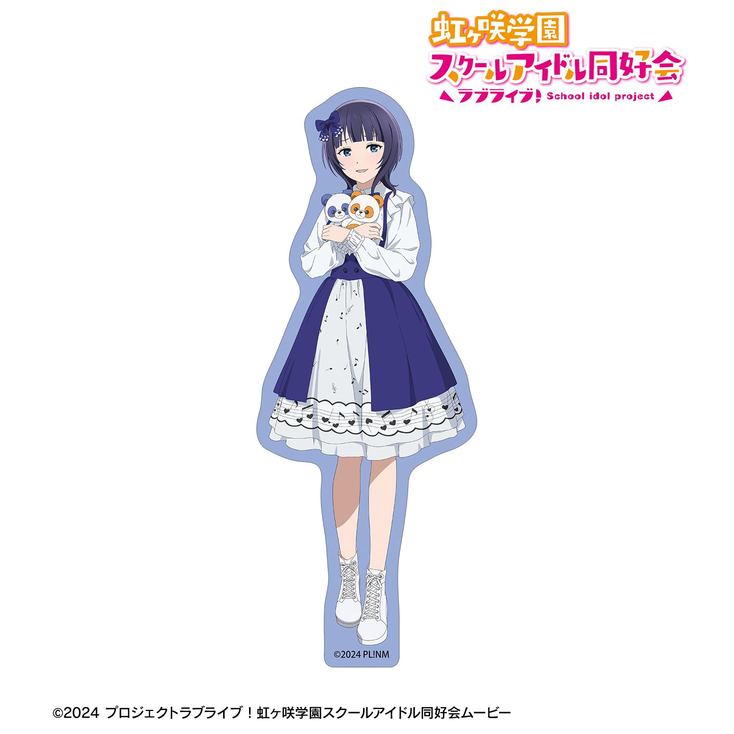 ラブライブ!虹ヶ咲学園スクールアイドル同好会 描き下ろし 朝香果林 音符ロリータver. ダイカットステッカー 画像 2 | AniSmile
