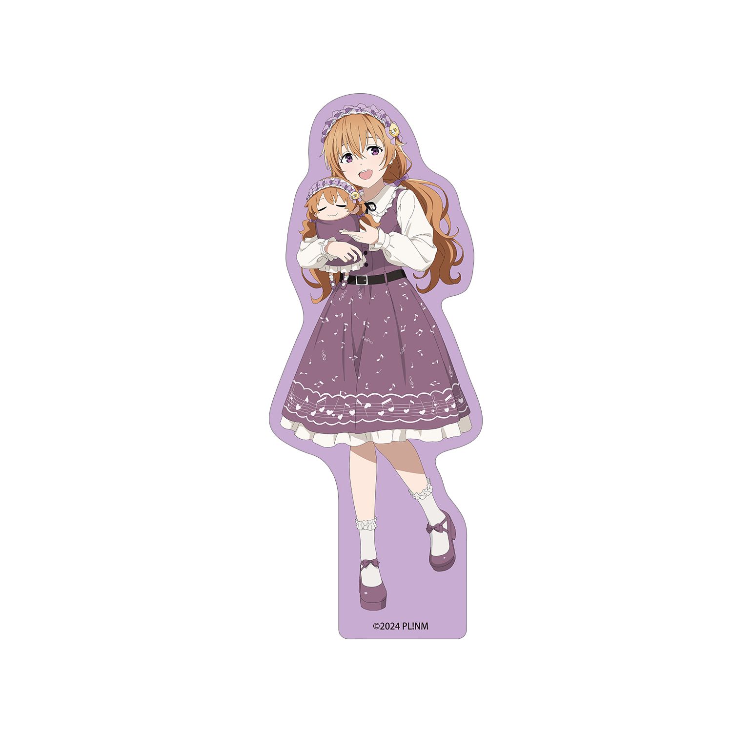 ラブライブ!虹ヶ咲学園スクールアイドル同好会 描き下ろし 近江彼方 音符ロリータver. ダイカットステッカー - 公式商品画像 | AniSmile