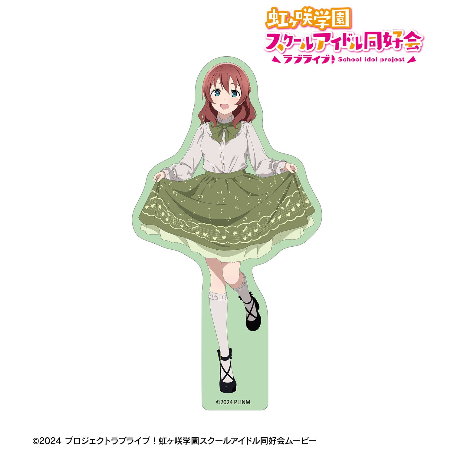 ラブライブ!虹ヶ咲学園スクールアイドル同好会 描き下ろし エマ・ヴェルデ 音符ロリータver. ダイカットステッカー 画像 2 | AniSmile