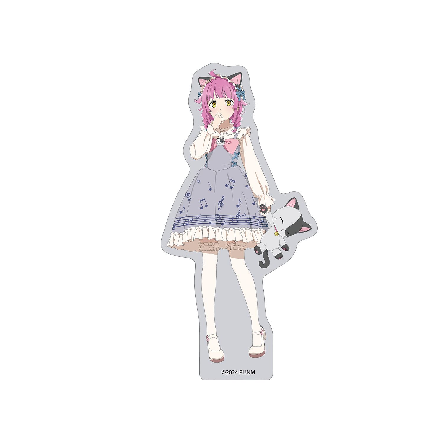 ラブライブ!虹ヶ咲学園スクールアイドル同好会 描き下ろし 天王寺璃奈 音符ロリータver. ダイカットステッカー - 公式商品画像 | AniSmile