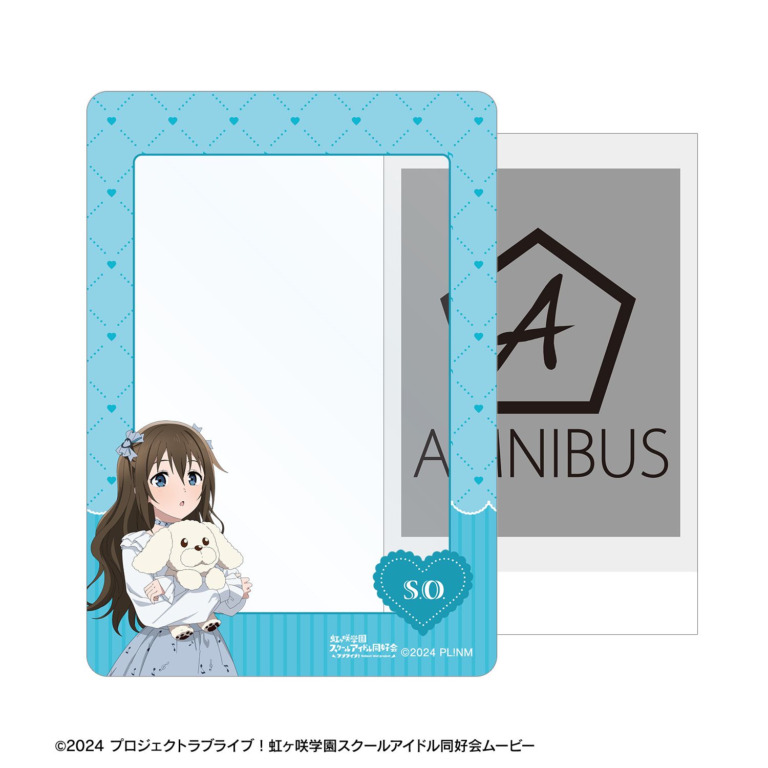 ラブライブ!虹ヶ咲学園スクールアイドル同好会 描き下ろし 桜坂しずく 音符ロリータver. B8硬質ケース 画像 4 | AniSmile