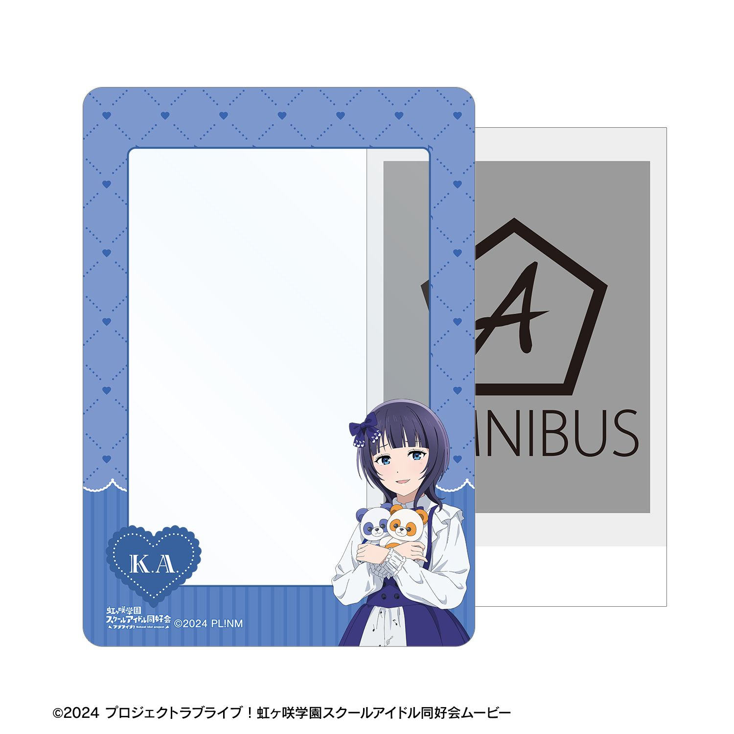 ラブライブ!虹ヶ咲学園スクールアイドル同好会 描き下ろし 朝香果林 音符ロリータver. B8硬質ケース 画像 4 | AniSmile
