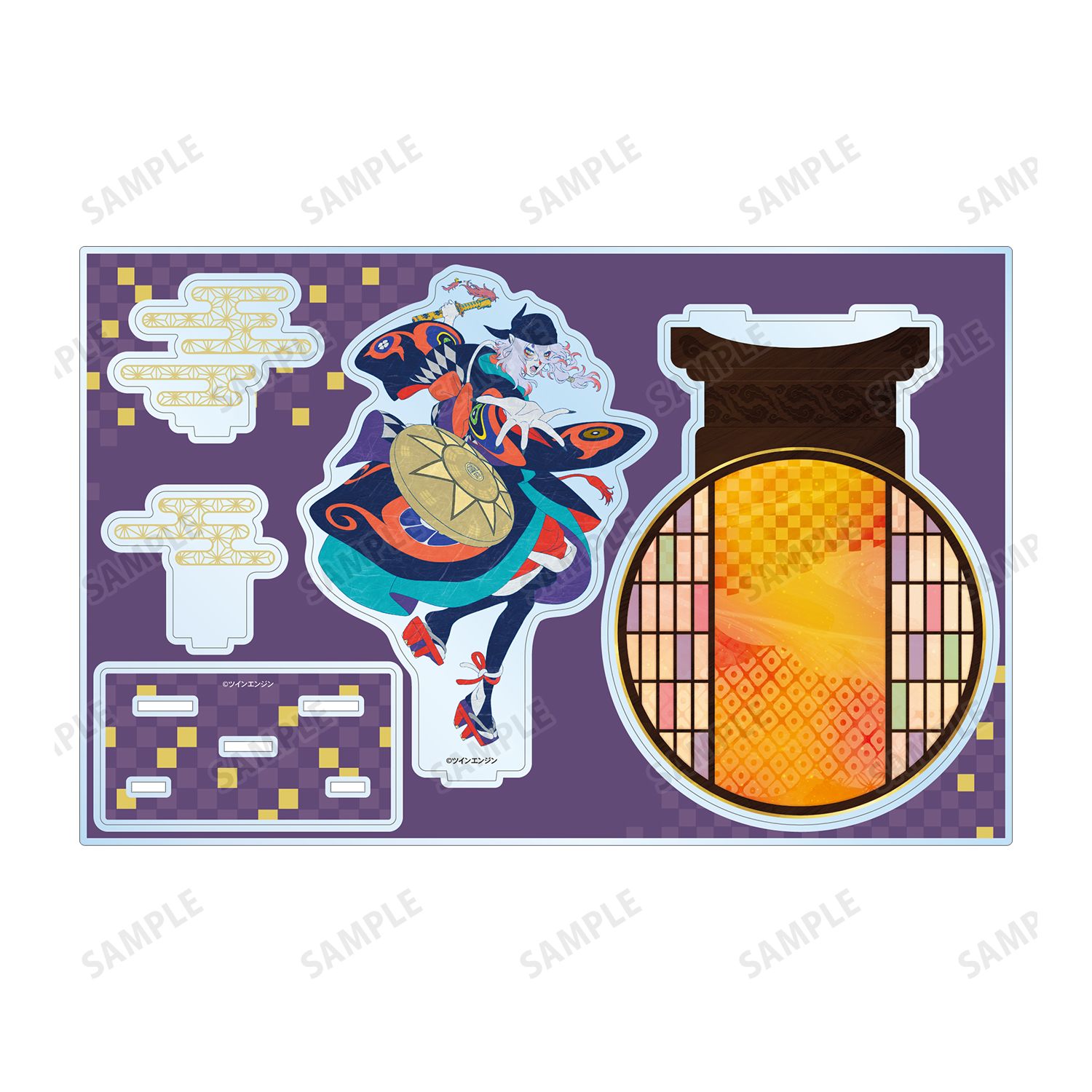 『劇場版モノノ怪 第三章 蛇神』 薬売り アクリルジオラマスタンド 画像 3 | AniSmile
