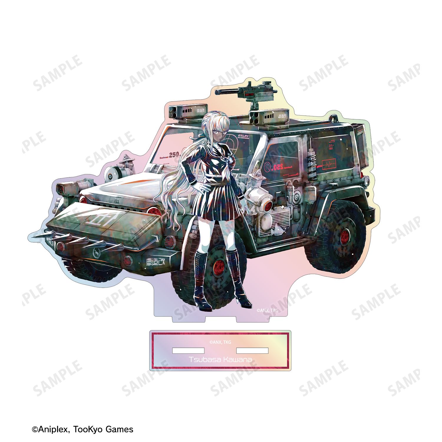 HUNDRED LINE -最終防衛学園- 川奈つばさ Ani-Art オーロラアクリルスタンド 画像 3 | AniSmile