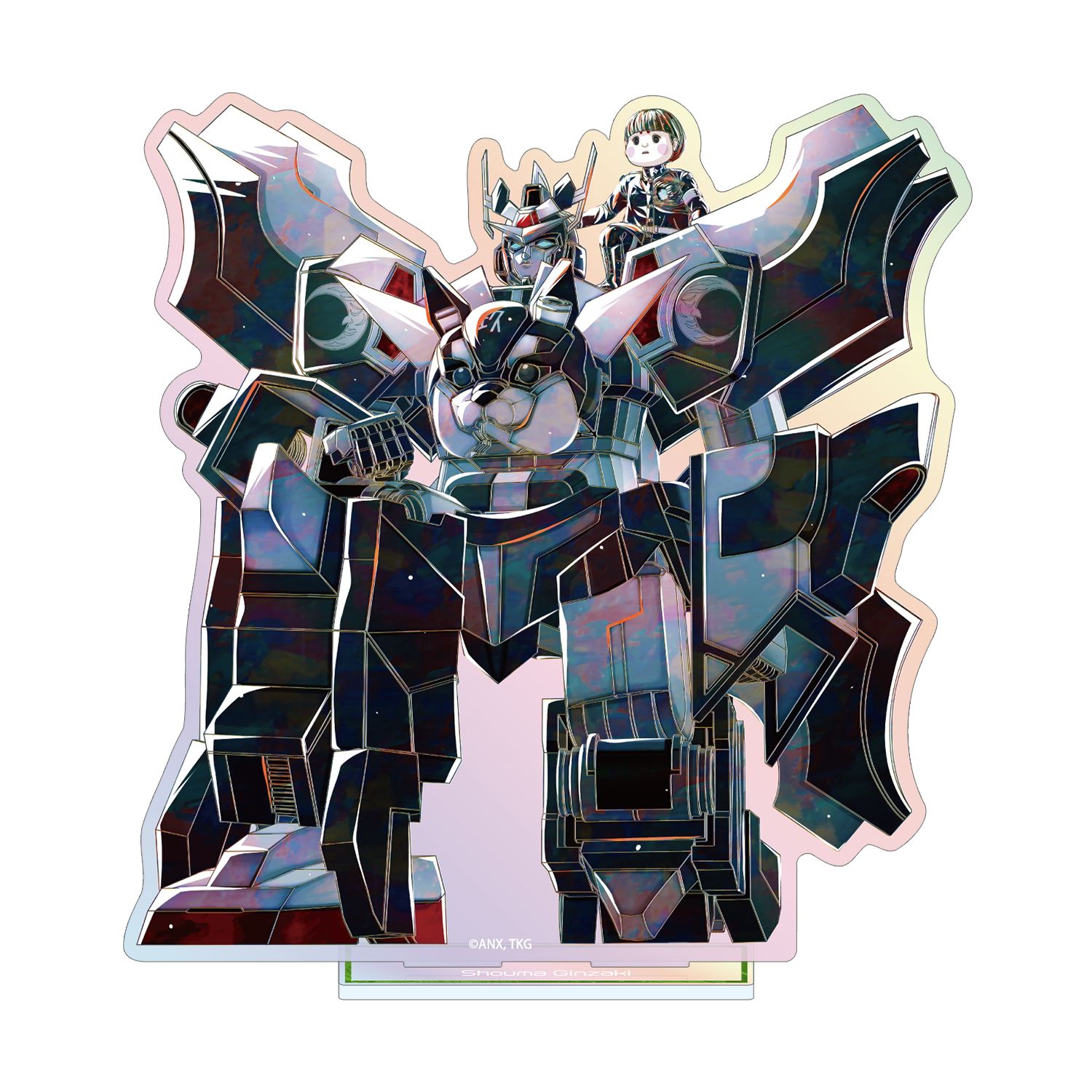 HUNDRED LINE -最終防衛学園- 銀崎晶馬 Ani-Art オーロラアクリルスタンド - 公式商品画像 | AniSmile