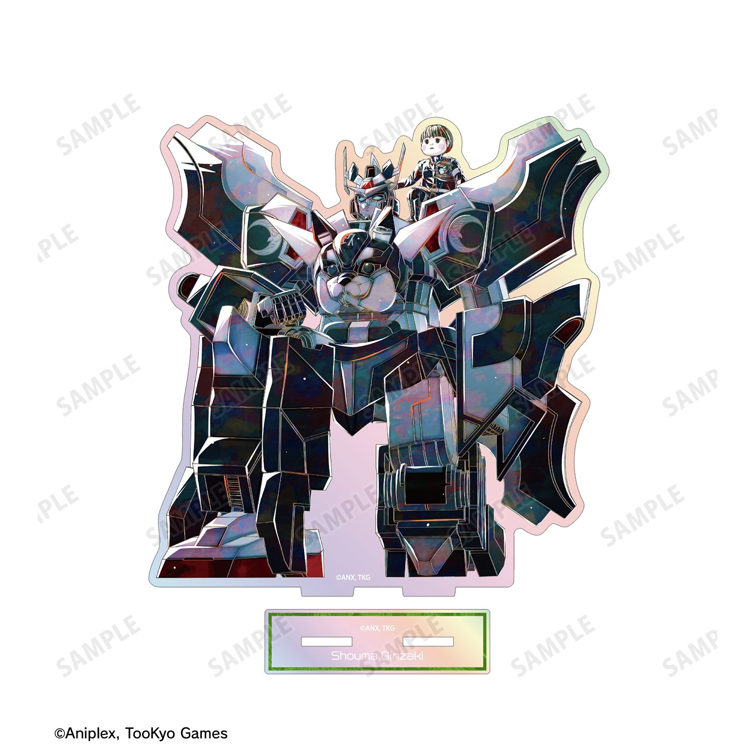 HUNDRED LINE -最終防衛学園- 銀崎晶馬 Ani-Art オーロラアクリルスタンド 画像 3 | AniSmile