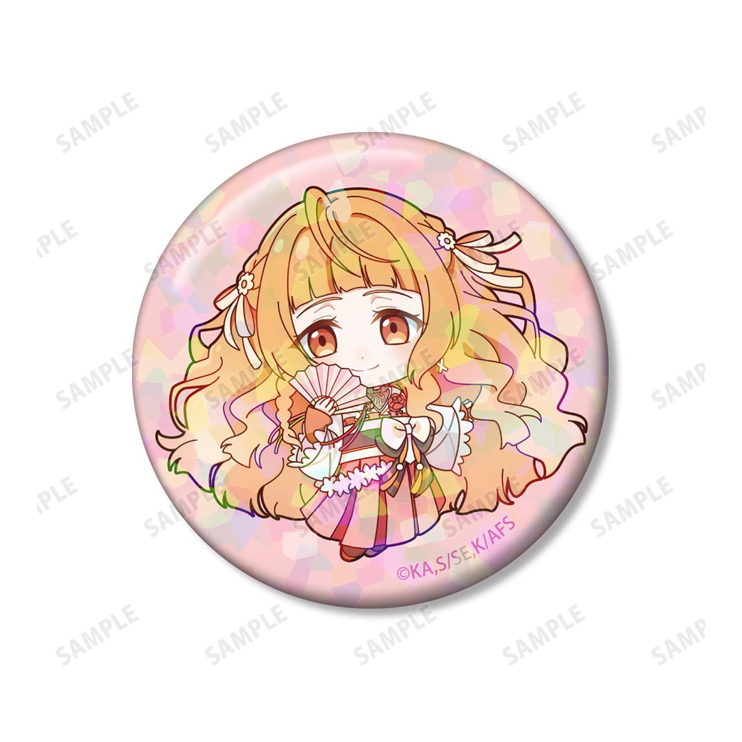 テレビアニメ『春夏秋冬代行者 春の舞』 花葉雛菊 ホログラム缶バッジ3個セット 画像 3 | AniSmile