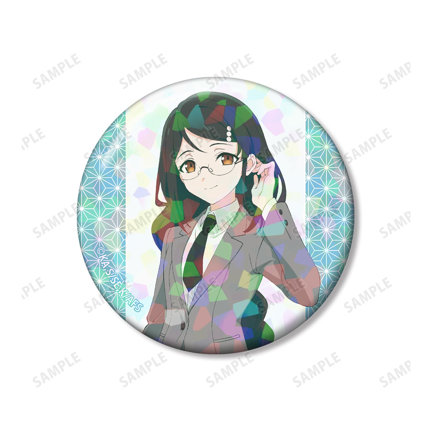 テレビアニメ『春夏秋冬代行者 春の舞』 葉桜あやめ ホログラム缶バッジ3個セット 画像 5 | AniSmile