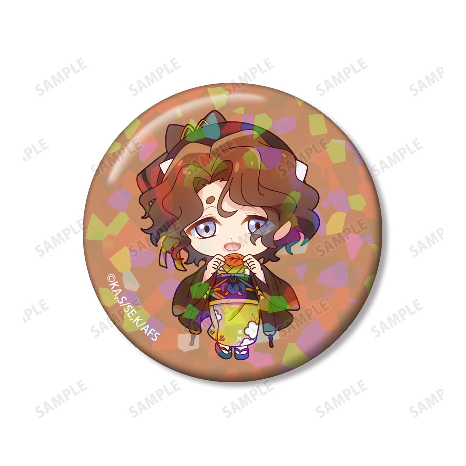 テレビアニメ『春夏秋冬代行者 春の舞』 祝月撫子 ホログラム缶バッジ3個セット 画像 3 | AniSmile