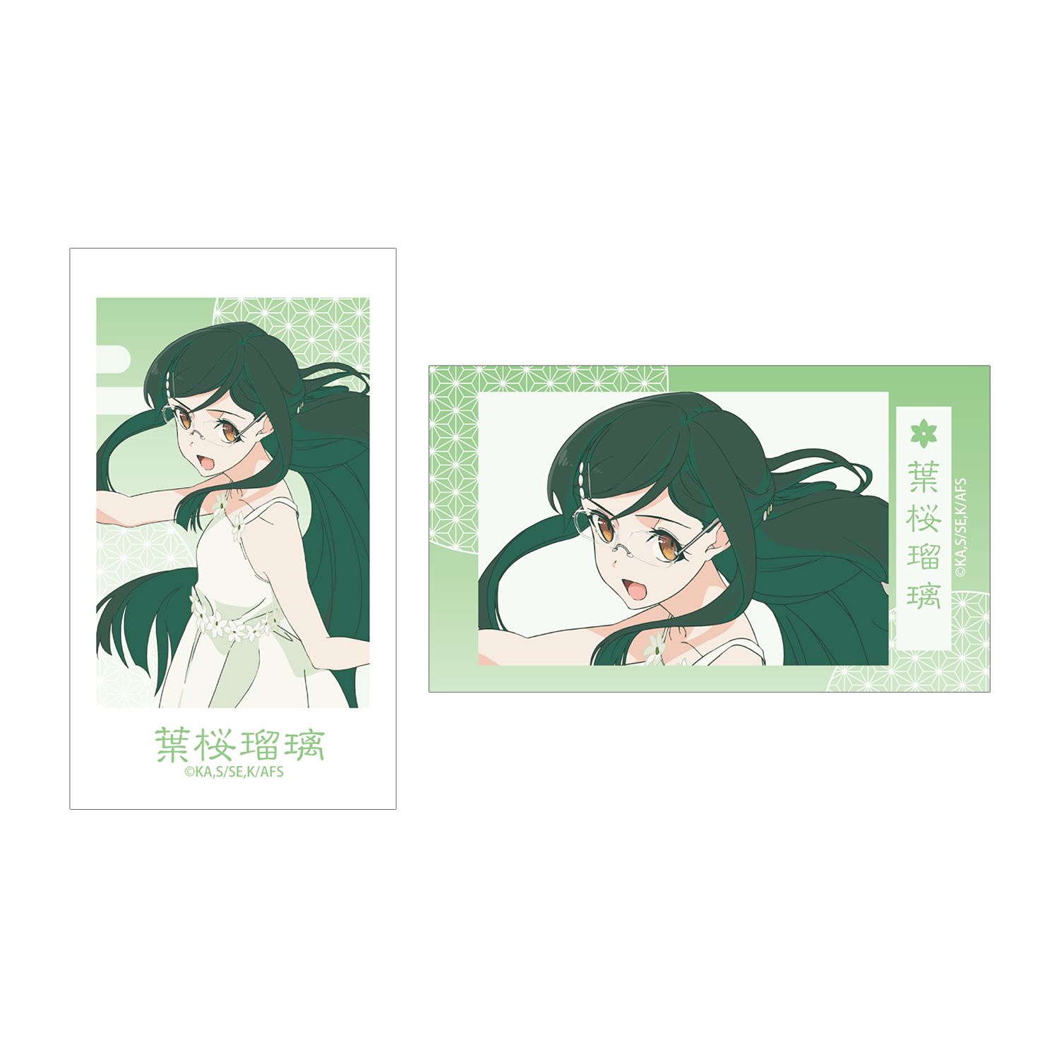 テレビアニメ『春夏秋冬代行者 春の舞』 葉桜瑠璃 Ani-Frame2枚セット - 公式商品画像 | AniSmile