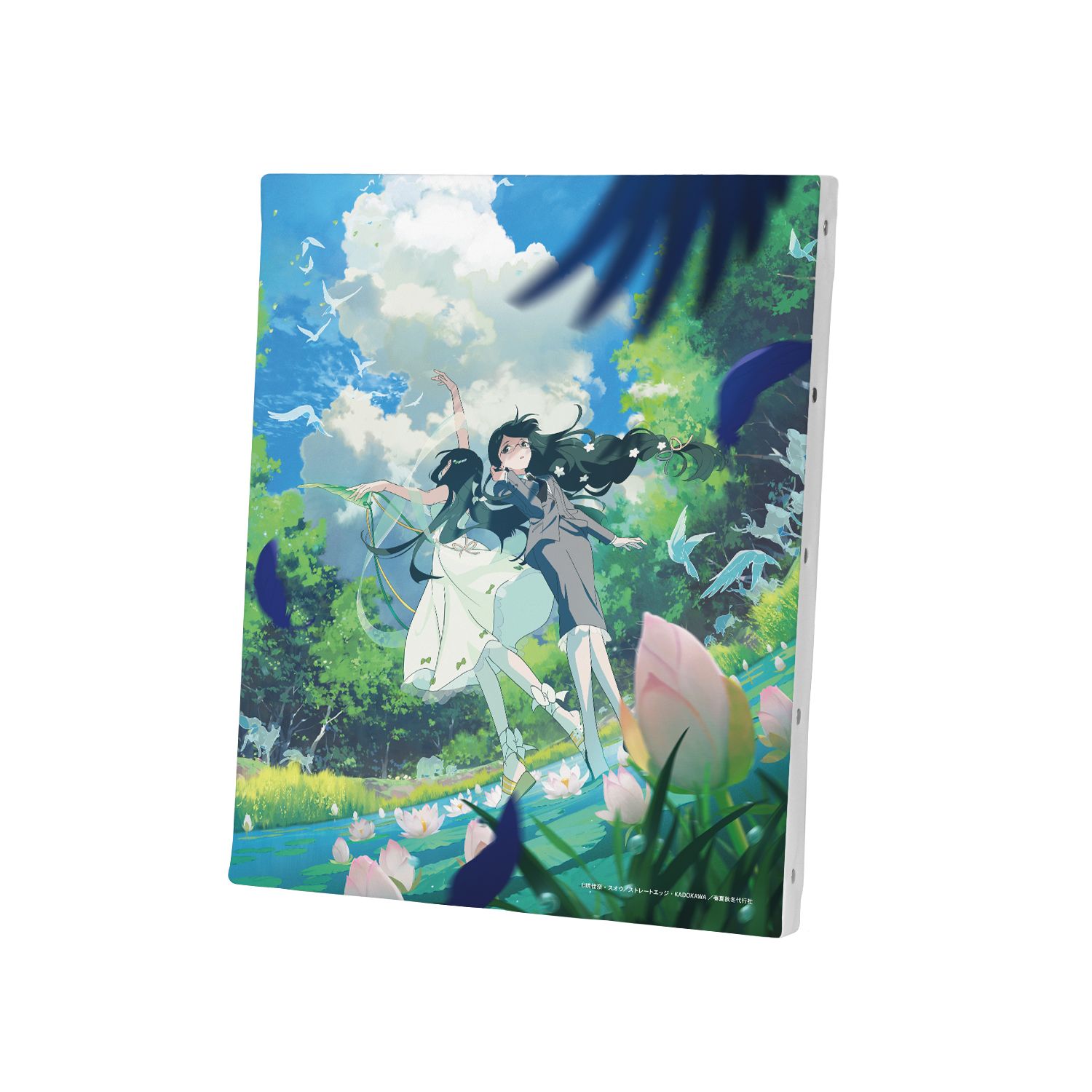 テレビアニメ『春夏秋冬代行者 春の舞』 葉桜瑠璃&葉桜あやめ キービジュアル F3号キャンバスボード - 公式商品画像 | AniSmile