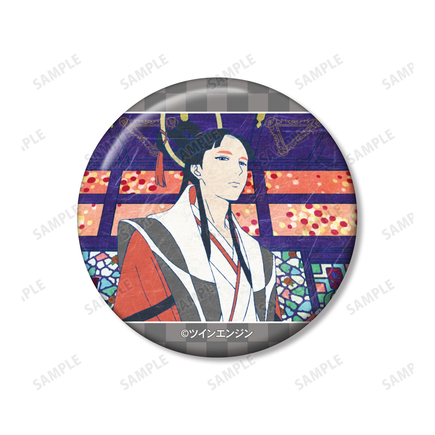 『劇場版モノノ怪 第三章 蛇神』 天子 場面写缶バッジ2個セット 画像 3 | AniSmile