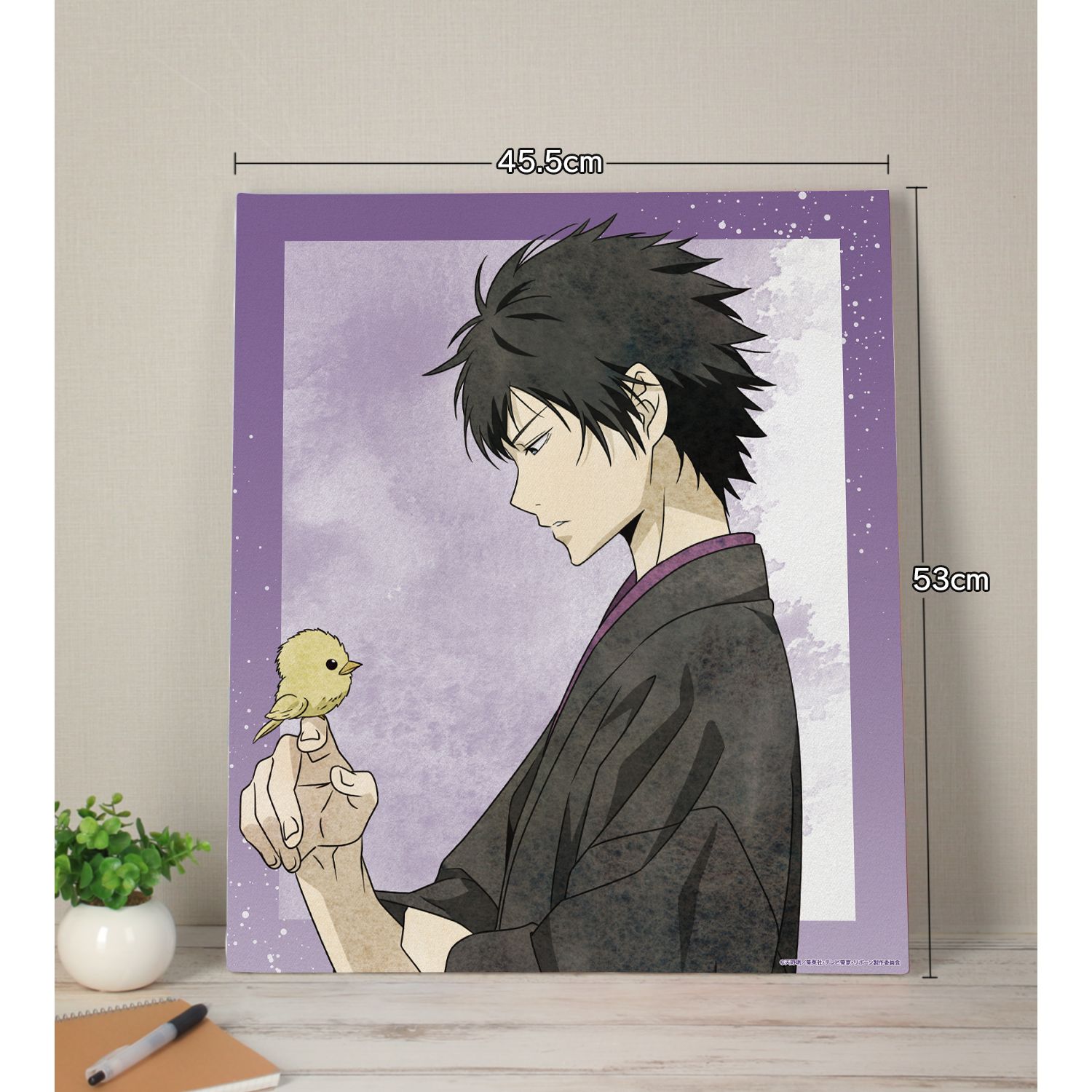 TVアニメ『家庭教師ヒットマンREBORN!』 描き下ろし 雲雀 恭弥(10年後) 歩みver. BIGキャンバスボード 画像 4 | AniSmile